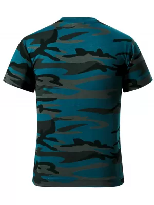 Otroška majica s kratkimi rokavi MALFINI CAMOUFLAGE 149 KAMUFLAŽA/BENCIN