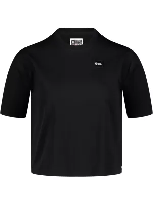 Ženski kratki top NORDBLANC CROPTOP NBSLT7819 ČRNA