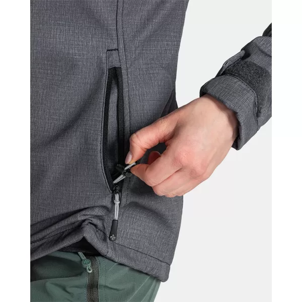  Ženska softshell jakna KILPI RAVIA-W TL0109KI TEMNO SIVA 