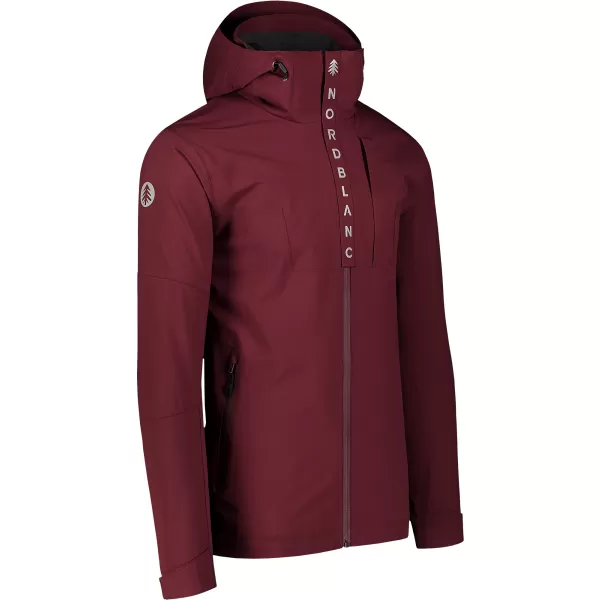  Moška jakna NORDBLANC COMPASS NBSJM7890 BORDO 
