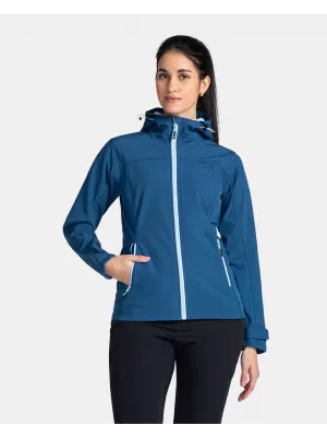 Ženska softshell jakna KILPI RAVIA-W TL0109KI TEMNO MODRA