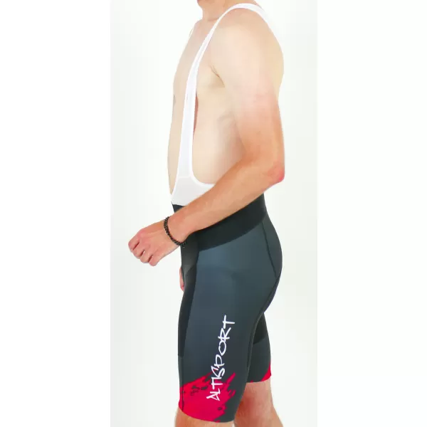  Moške vrhunske kolesarske hlače ALTISPORT SWE/ALM01S13 RDEČA 
