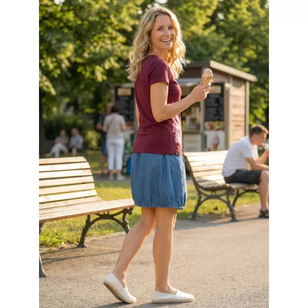  Dámské triko ALTISPORT CARRYOVER ALW112/PUSTA VÍNOVÁ 