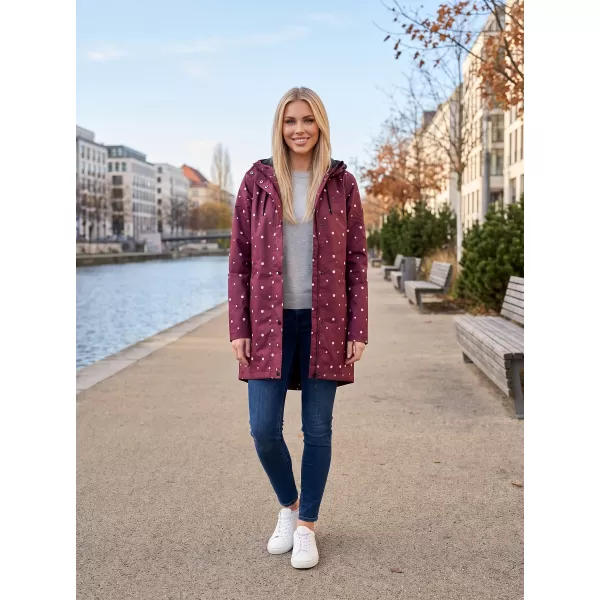  Ženska jesenska jakna ALTISPORT OWEDA LJCB628 BORDO 