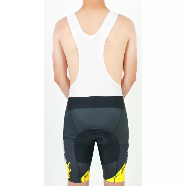  Moške vrhunske kolesarske hlače ALTISPORT SWE/ALM01S13 RUMENA 