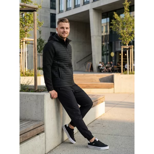  Moška softshell jakna KIXMI RAFAEL ČRNA 