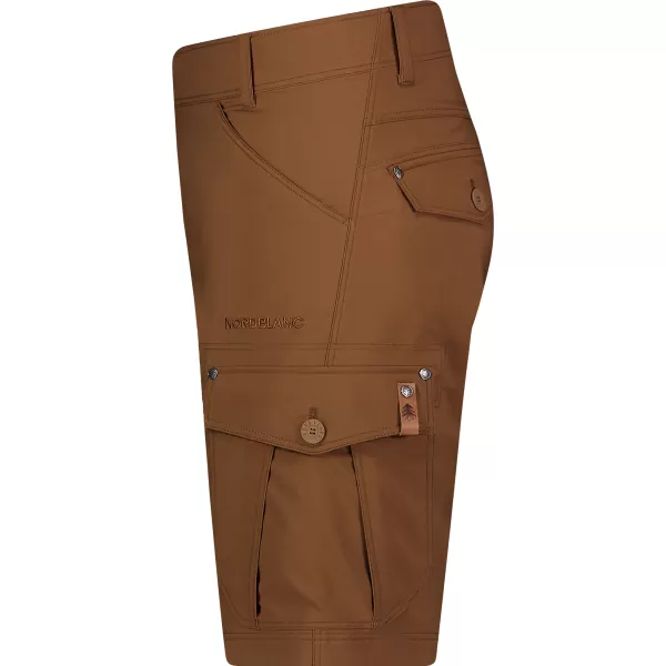  Moške kratke hlače NORDBLANC PATCHPOCKET NBSPM7904 RJAVA 
