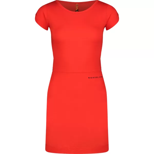  Obleka NORDBLANC WAISTLINE NBSLD7805 ORANŽNO ČRNILO 