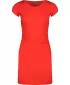 Obleka NORDBLANC WAISTLINE NBSLD7805 ORANŽNO ČRNILO