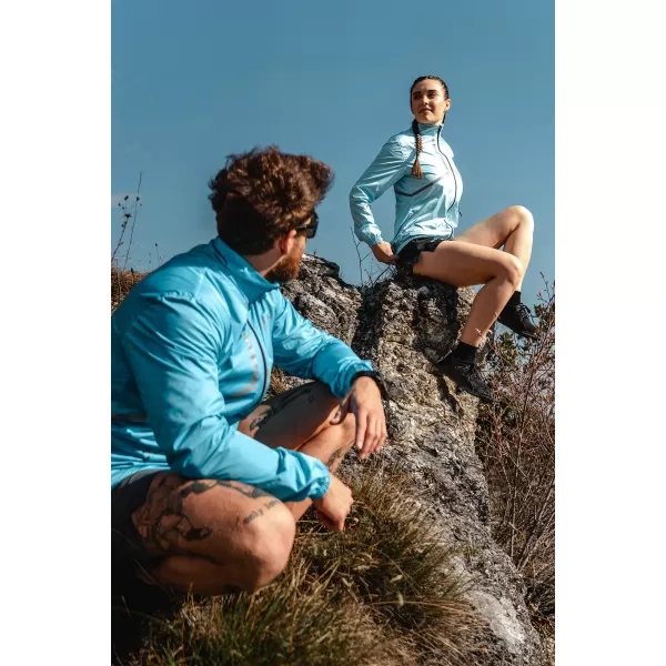  Ženska športna jakna NORDBLANC REFLEXION NBSJL7902 SVETLO MODRA 