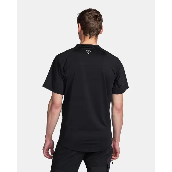  Moški kolesarski dres KILPI REMIDO-M TM0361KI ČRNA 