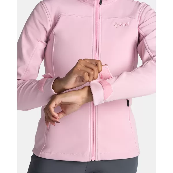  Ženska softshell jakna KILPI RAVIA-W TL0109KI SVETLO ROZA 