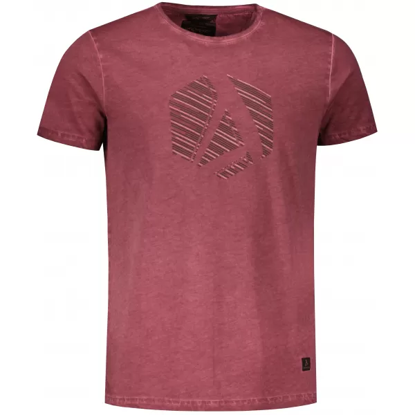  Moška majica s kratkimi rokavi ALTISPORT BARCLAY BORDO 