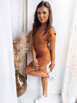 Obleka DSTREET MIMOSA EY2285 ORANŽNA