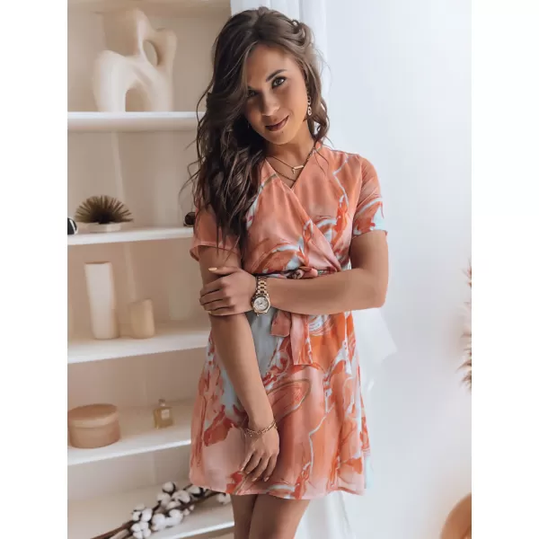  Obleka DSTREET MAINA EY2317 ORANŽNA 