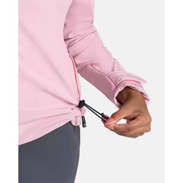 Ženska softshell jakna KILPI RAVIA-W TL0109KI SVETLO ROZA 