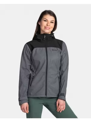 Ženska softshell jakna KILPI RAVIA-W TL0109KI TEMNO SIVA