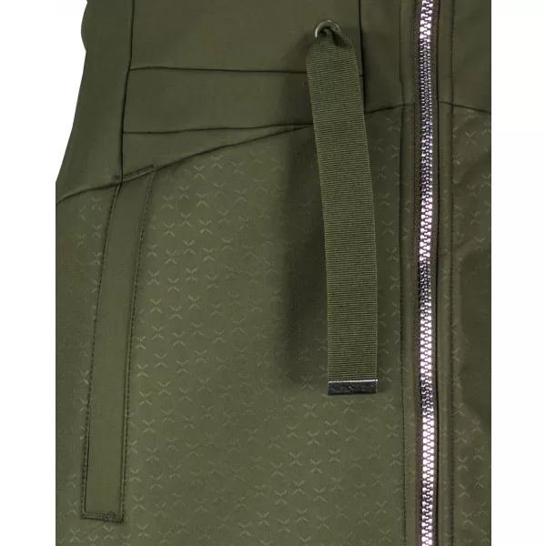  Ženski softshell plašč KIXMI RHODIE VOJAŠKI 