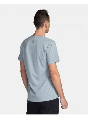 Moška majica s kratkimi rokavi KILPI SKULLY-M TM0377KI SVETLO SIVA
