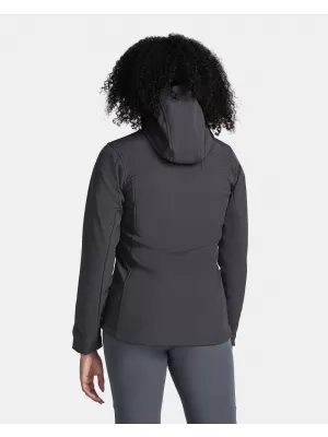 Ženska softshell jakna KILPI RAVIA-W TL0109KI TEMNO SIVA/MODRA