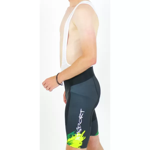  Moške vrhunske kolesarske hlače ALTISPORT SWE/ALM01S13 ZELENA 