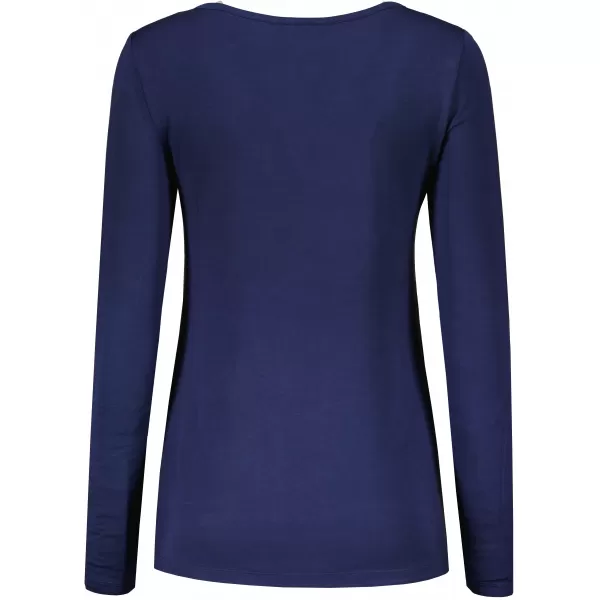  Ženska majica s kratkimi rokavi ALTISPORT BELINDA TEMNO MODRA 