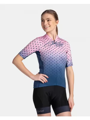 Ženski kolesarski dres KILPI RITAEL-W TL0352KI SVETLO ROZA