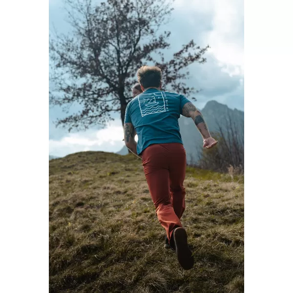 Moške hlače NORDBLANC RUBBER NBSPM7907 ORANŽNA 