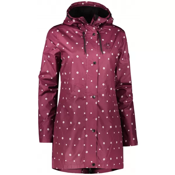  Ženska jesenska jakna ALTISPORT OWEDA LJCB628 BORDO 