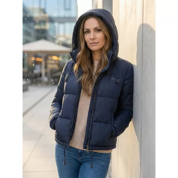  Ženska jakna KIXMI REINA TEMNO MODRA 