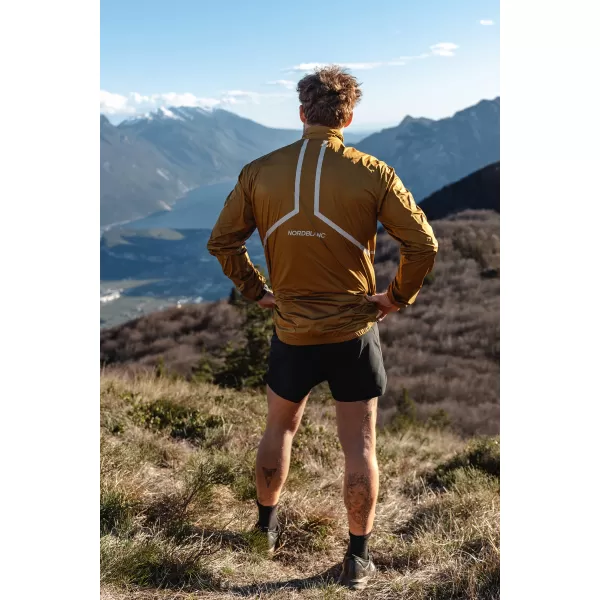  Moška športna jakna NORDBLANC REFLECTIVE NBSJM7899 RJAVA 