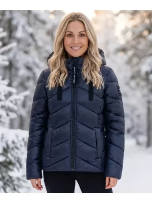 Ženska jakna SAM 73 GINNY WB 863 TEMNO MODRA