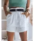 Ženske kratke hlače DSTREET MILO SY0301 BELA