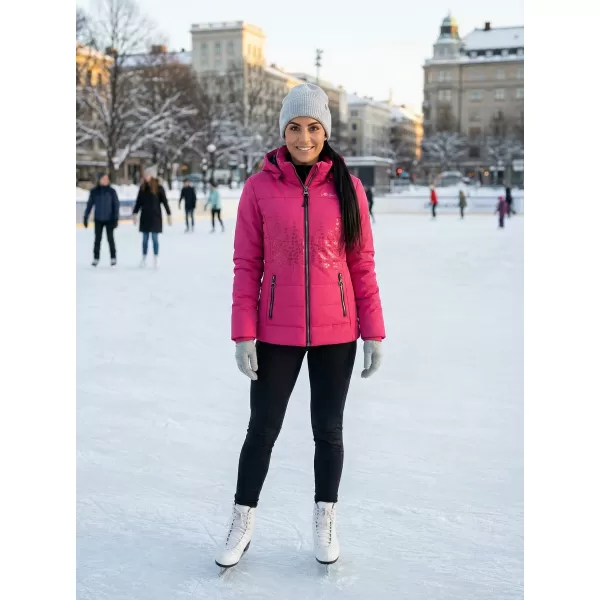  Ženska zimska jakna ALTISPORT BEATRICE ROZA 