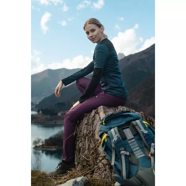  Ženske hlače NORDBLANC MANEUVER NBSPL7913 VIJOLIČNA 