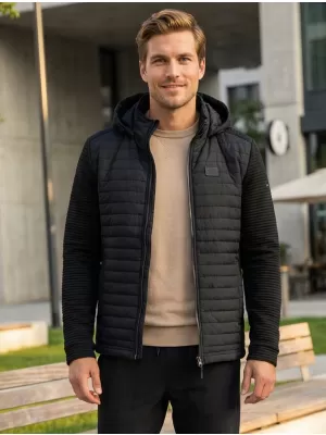 Moška softshell jakna KIXMI RAFAEL ČRNA