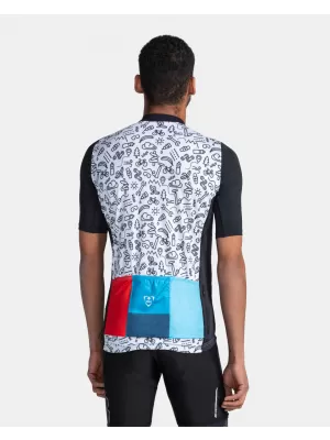 Moški kolesarski dres KILPI RIVAL-M TM0355KI ČRNA