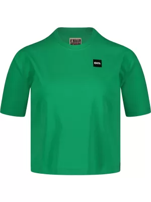 Ženski kratki top NORDBLANC CROPTOP NBSLT7819 ZELENA
