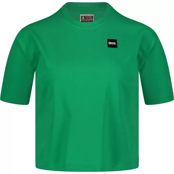  Ženski kratki top NORDBLANC CROPTOP NBSLT7819 ZELENA 