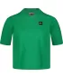 Ženski kratki top NORDBLANC CROPTOP NBSLT7819 ZELENA