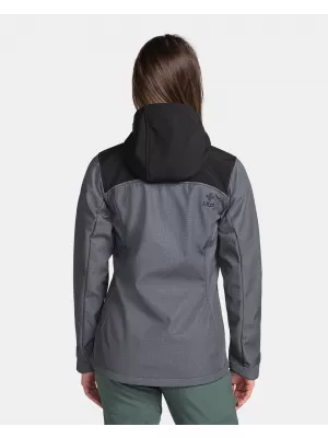 Ženska softshell jakna KILPI RAVIA-W TL0109KI TEMNO SIVA