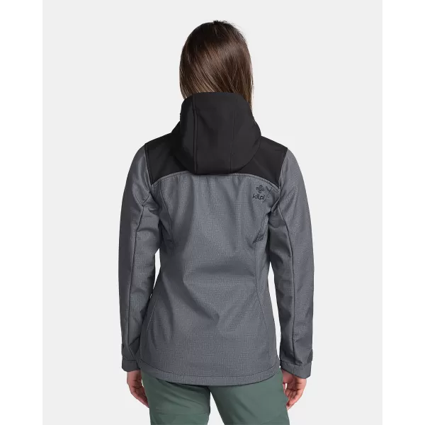  Ženska softshell jakna KILPI RAVIA-W TL0109KI TEMNO SIVA 