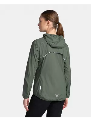 Ženska jakna KILPI ROSA-W TL0105KI TEMNO ZELENA