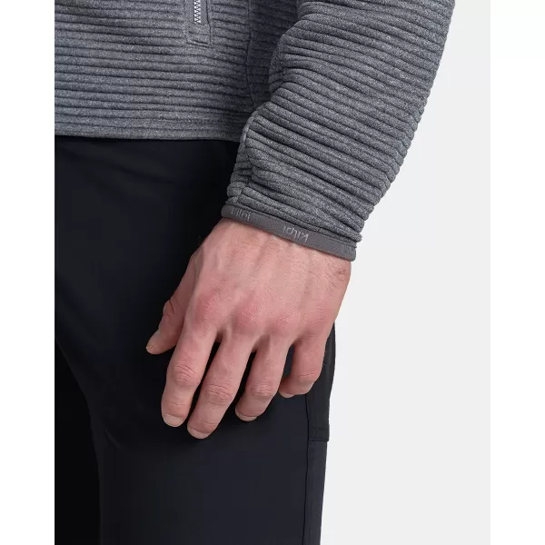  Moški pulover iz flisa KILPI TANALI-M TM0202KI TEMNO SIVA 