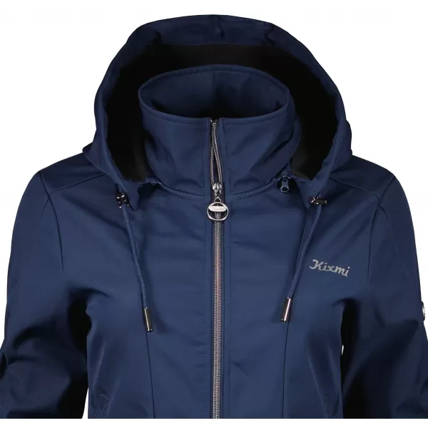  Ženski softshell plašč KIXMI RITA TEMNO MODRA 