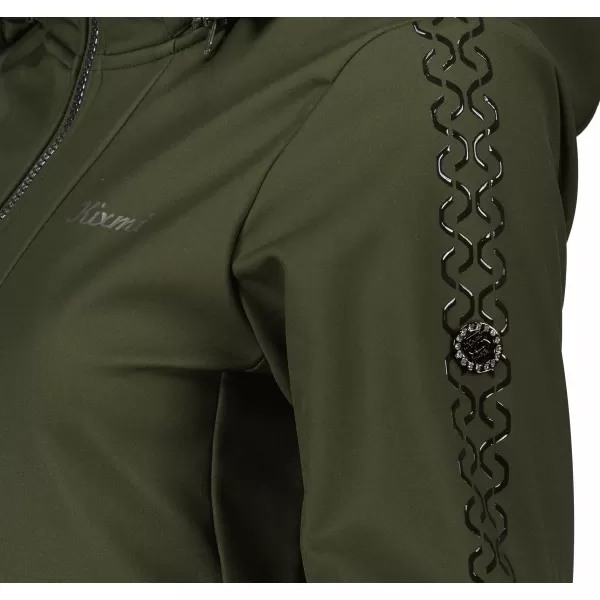  Ženski softshell plašč KIXMI RHODIE VOJAŠKI 