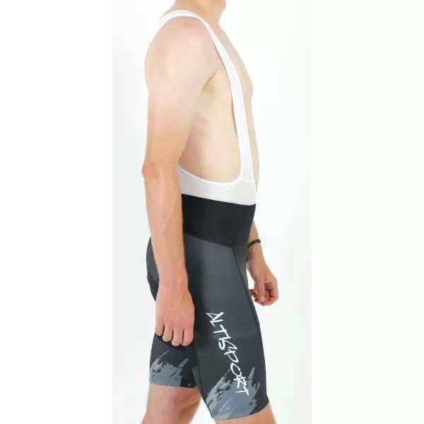  Moške vrhunske kolesarske hlače ALTISPORT SWE/ALM01S13 TEMNO SIVA 