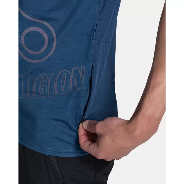  Moški kolesarski dres KILPI REMIDO-M TM0361KI TEMNO MODRA 