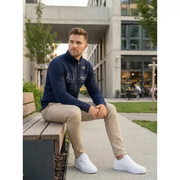  Moški pulover ALTISPORT BLAKE TEMNO MODRA 