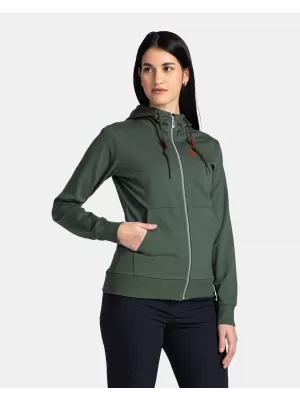 Ženski pulover KILPI TARALI-W TL0212KI TEMNO ZELENA